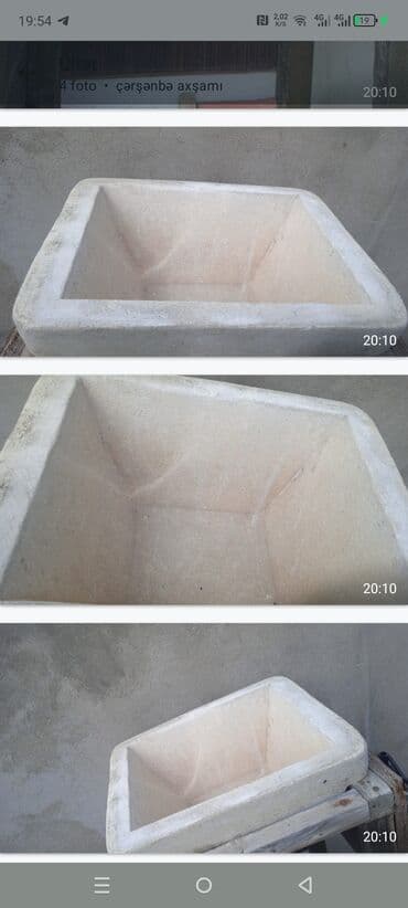 Beton su daşi .yaxşı.təmiz suzur - Material: yüksək davamlı beton — 1