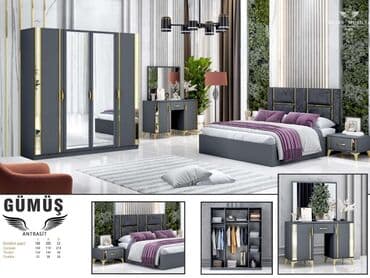 угловая тумба: Двуспальная кровать, Тумба, Турция, Новый — 1