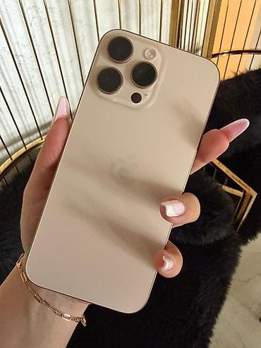 xiaomi redmi note 9 pro max: İphone 16 pro max 512 (şampan/qızılı-bej rəng tonlu, üçlü arxa kamera — 7