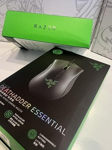 maus pad: Razer DeathAdder Essential – simli oyun siçanı Əsas xüsusiyyətlər: - — 1