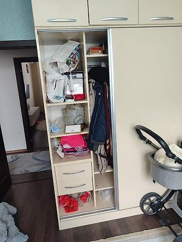 skaf kupe: İşlənmiş, 3 qapılı, Bej, Digər material, Kupe, Düz dolab — 7