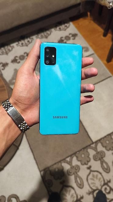 iphone 13 max: Samsung Galaxy A71, 64 GB, rəng - Mavi, İki sim kartlı — 2