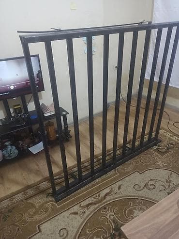 Metal məhəccər paneli - Material: qalın divarlı profil borudan