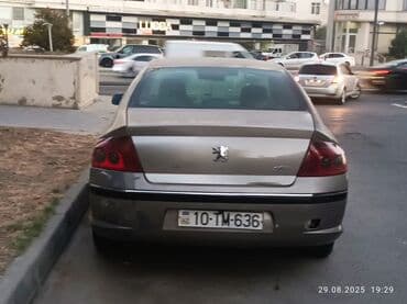 peugeot pars: Peugeot 407 sedan - Kuzov: 4 qapılı sedan, metalik boz rəng - — 2