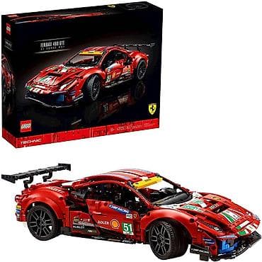 şaxta baba torbası: Lego Konstruktor LEGO Technic: Ferrari 488 GTE AF 42125 plastik — 3