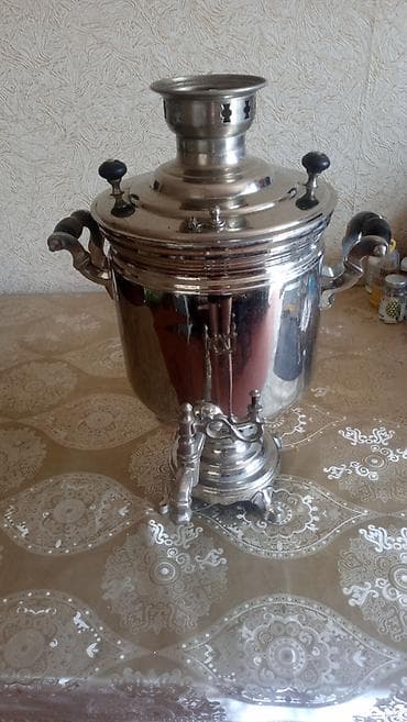 Bağ evi və bağ üçün hərşey: İşlənmiş Od Samovar, 5 l, Ünvandan götürmə — 1