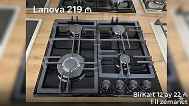 testa soba: Qaz sobası Quraşdırılan, 4 gözlü, Yeni — 3
