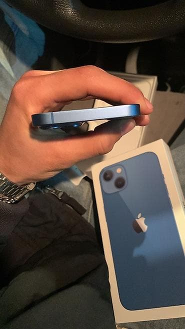 IPhone 13, 128 ГБ, Голубой, Гарантия, Беспроводная зарядка, Face ID — 6