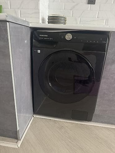 Texnikanın təmiri: Samsung paltaryuyan maşın – ön yükləməli, qara (graphite) rəng. - — 4