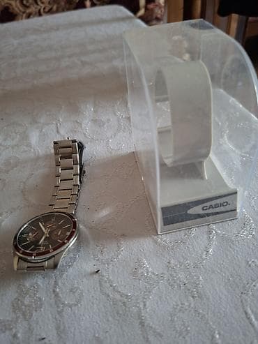 saatlarin alisi: Qol saatı, Casio, rəng - Gümüşü — 4