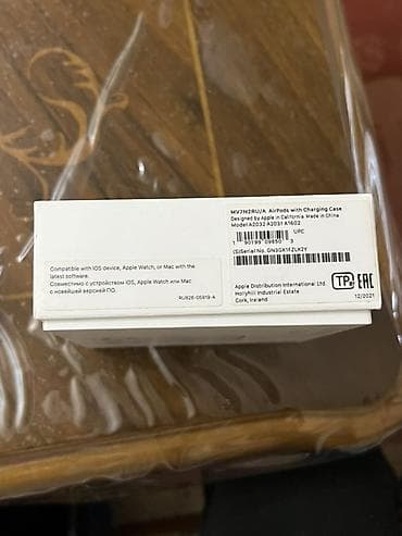 airpods temiri: Apple AirPods (2-ci nəsil) – Şarj qutusu ilə Model: A2032/A2031 — 2