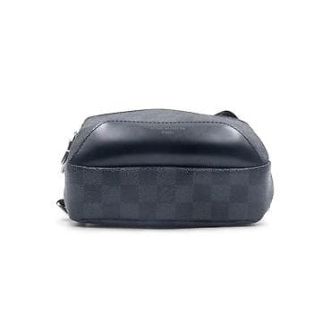 orginal canta: Louis Vuitton kişi çiyin/xaç çantası – Damier Graphite kanvas - — 6