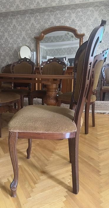 tabletka stul: Qonaq otağı üçün, İşlənmiş, Qatlanmayan, Stul — 3