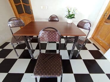 gaming oturacaqlar: Mətbəx üçün, Yeni, Qatlanmayan, rəng - Qara Stul — 3