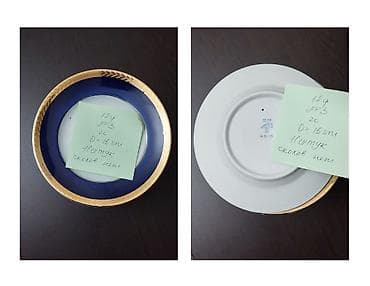 piknik sufresi: Boşqablar, Kobalt, Rusiya — 3