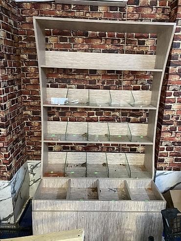 inkubator avadanlıqları: Meyvə-tərəvəz və ərzaq mağazaları üçün vitrini və mərtəbəli stend — 3