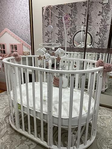 oglan hediyeleri: Oğlan və qız üçün, İşlənmiş, Yumru, Beşik, Dəstsiz, Matras ilə, Yellənmə mexanizm ilə — 6