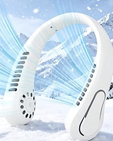 Elektronika: Boyundan taxılan portativ ventilyator - Ergonomik U‑şəkilli dizayn — 5