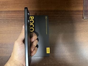 ventilator tap az: Poco X5 Pro 5G, 256 GB, rəng - Qara, Barmaq izi — 2
