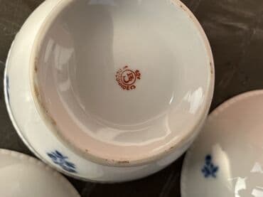 Mercedes-Benz: Kasalar, 4 ədədli dəst, rəng - Ağ, Farfor, SSRİ — 2