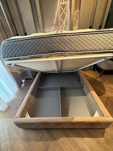 mebelim ucuzluq: İkinəfərlik çarpayı, Bazalı, Matras ilə — 4