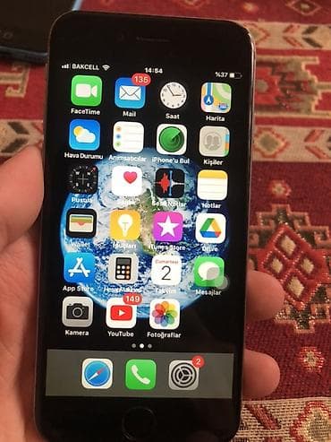 iphone 6 plus ekran: IPhone 6, Space Gray, Barmaq izi — 2