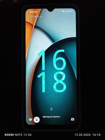 19 litr su: Redmi A3, 128 GB, rəng - Göy, Barmaq izi, İki sim kartlı — 2
