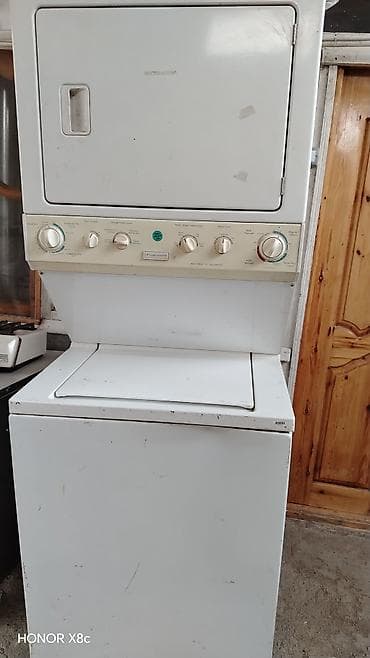 Şvabra, mop: Kompakt yuma-qurutma kombi sistemi – üstdə qurutma, altda paltaryuyan — 1