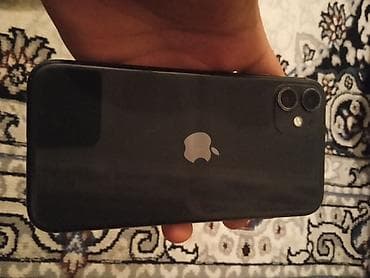 iphone 11 pro max ekran: IPhone 11, Qara, Simsiz şarj — 2