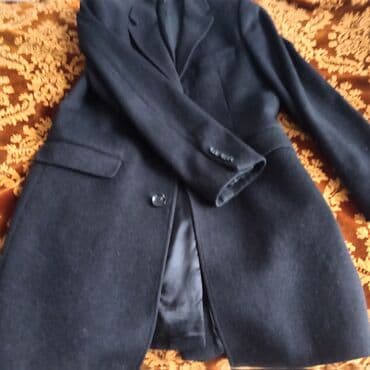 kişi dəri godəkcə: Jakamen kişi palto - Rəng: qara - Kəsim: klassik, dizə qədər uzunluq — 1