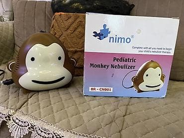 İnqalyatorlar, nebulizerlər: Nimo Pediatric Monkey Nebulizer – uşaqlar üçün kompressor tipli — 1