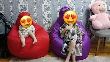 Yeni, Pufik-kreslo, Parça, Kredit yoxdur, Çatdırılma yoxdur