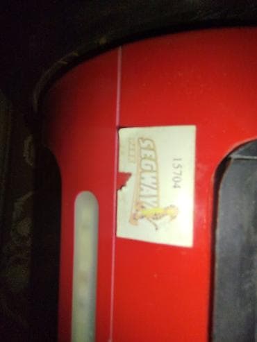 seqvaylar: Elektrosamokat (hoverboard) – qırmızı rəngdə, iri təkərli model - — 4