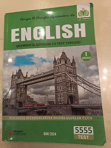 Məhsul: “ENGLISH – Qrammatik Qeydlər və Test Toplusu (I hissə)” -