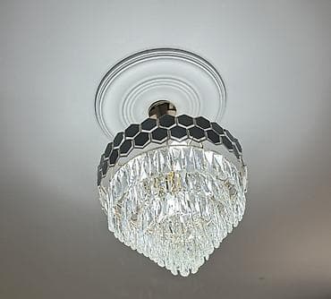 projektor işıq: Çılçıraq, 10 və daha çox lampa, Şüşə — 2