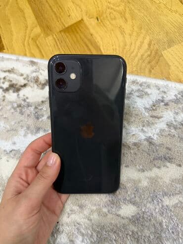 IPhone 11, 64 GB, Qara, Face ID