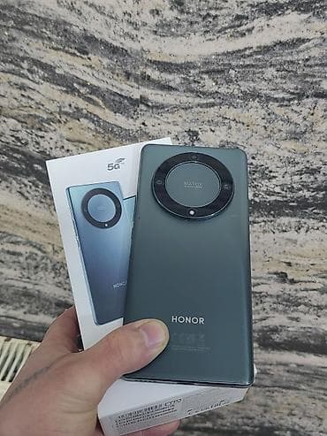 Honor X9a, 256 GB, rəng - Boz, Barmaq izi