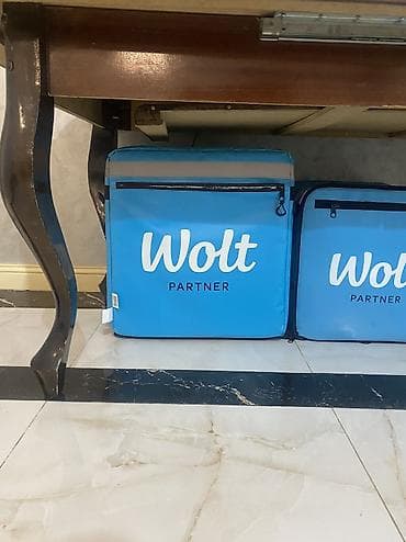 usta cantasi: Wolt Partner termo çantaları – yemək çatdırılması üçün izolyasiyalı — 2