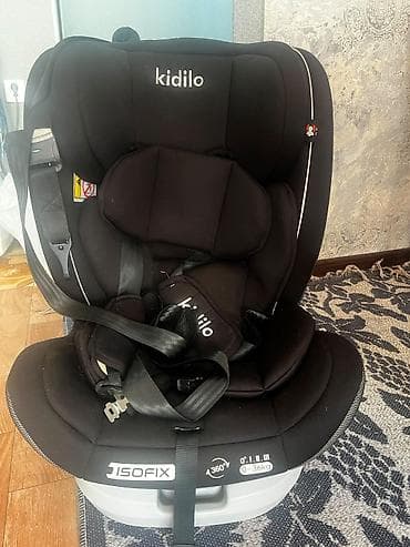 Детский мир: Kidilo uşaq avtokreslosu - ISOFIX qoşulma sistemi - 360° fırlanan — 2
