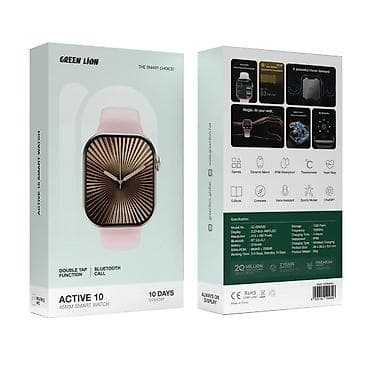 dini saat: Kateqoriya: Smart saatlar Brend: Green Lion Model: GL-SWA32 Pink — 1