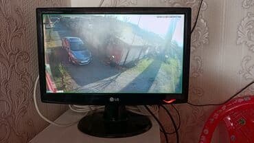 корпус для пк: LG Flatron 18.5" LCD monitor - Model: LG Flatron (seriya etiketi ön — 3