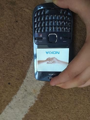 Nokia C3, rəng - Mavi, Düyməli — 2