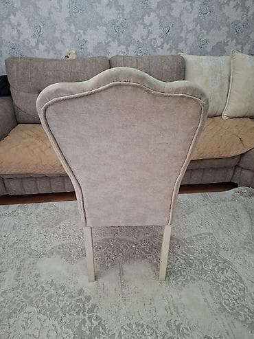 Qonaq otağı üçün, İşlənmiş, rəng - Bej Stul — 2