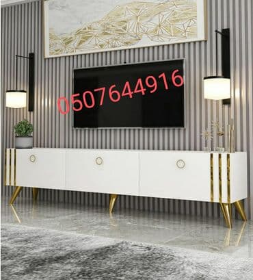 quxna mebeli islenmis: Yeni, Düz TV altlığı, Polkalı, Laminat, Azərbaycan — 1