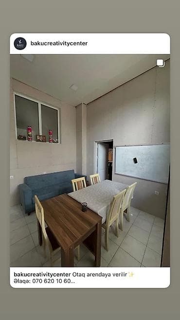 otaq studiya: İcarəyə təklif olunur: yaradıcılıq və tədris fəaliyyətləri üçün tam — 1