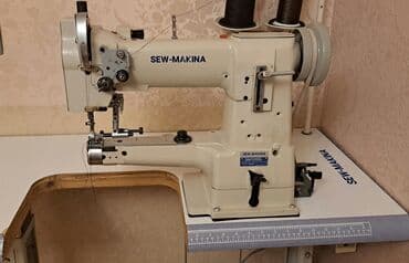 petlə tikiş maşını: Tikiş maşını Sew, Yeni,Elektromexaniki, 1 saplı, Ünvandan götürmə — 1