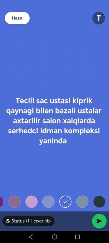 голливудское наращивание волос: Qadın saç ustaları — 1