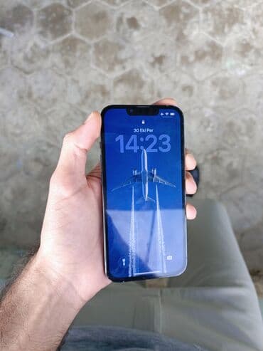 iphone 12 64 gb qiymeti: IPhone 13 Pro, 128 GB, Sierra Blue, Zəmanət, Simsiz şarj, Face ID — 7
