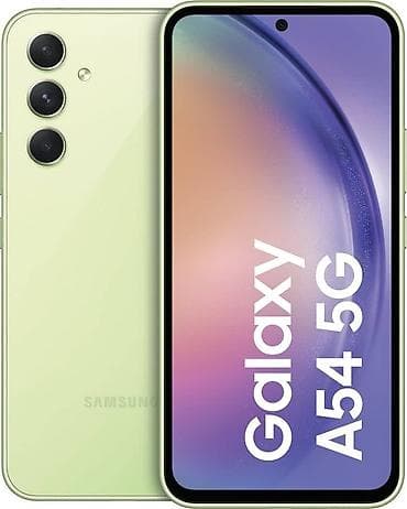 Samsung Galaxy A54 5G, 128 GB, rəng - Yaşıl, Barmaq izi, Face ID