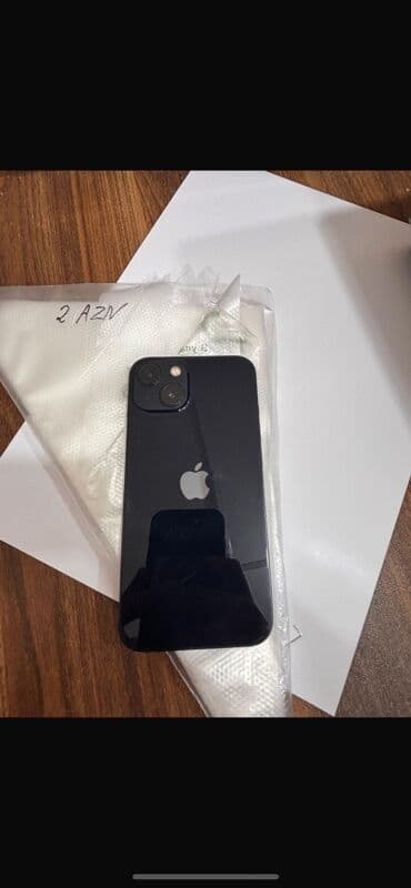 iphone adaptör başlığı: IPhone 13, Qara, Face ID — 1